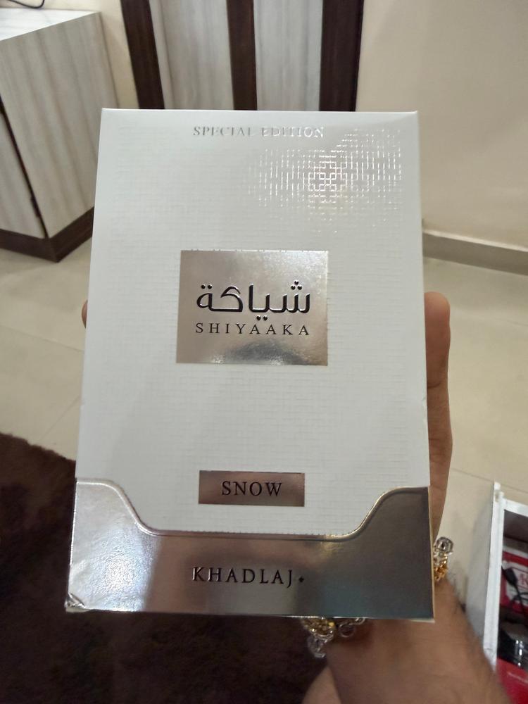 Khadlaj Shiyaaka Snow Eau de Parfum for Men - Customer Photo From Umang Agarwal