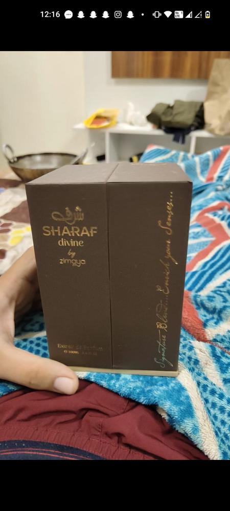 Zimaya Sharaf Divine Eau de Parfum for Men - Customer Photo From Tripti