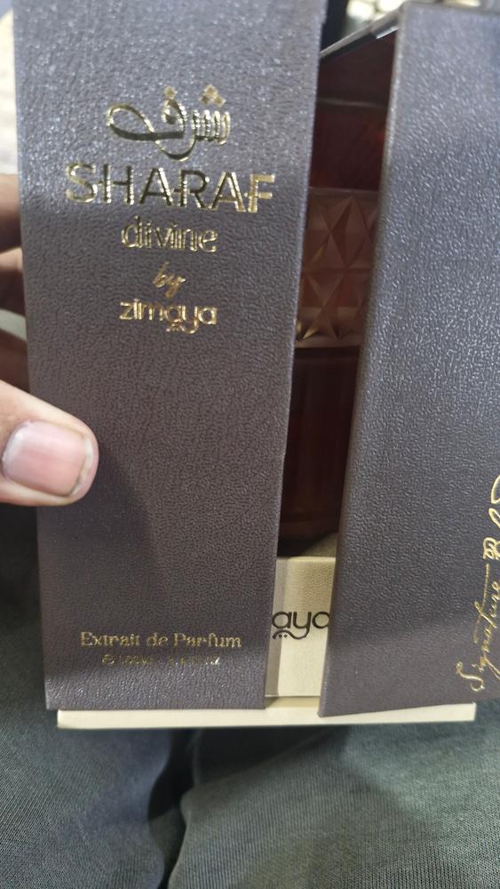 Zimaya Sharaf Divine Eau de Parfum for Men - Customer Photo From Hamdan
