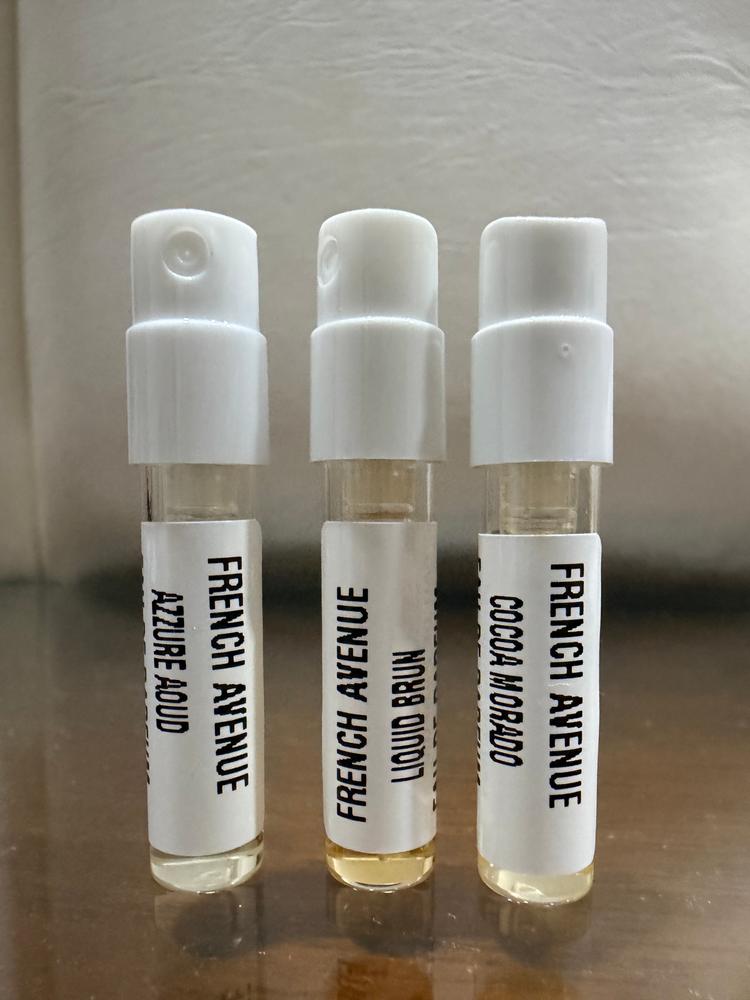 French Avenue Sampling Set( Liquid Brun, Cocoa Morado, Azzure Aoud) 3 x 1ml - Customer Photo From Amit Saini
