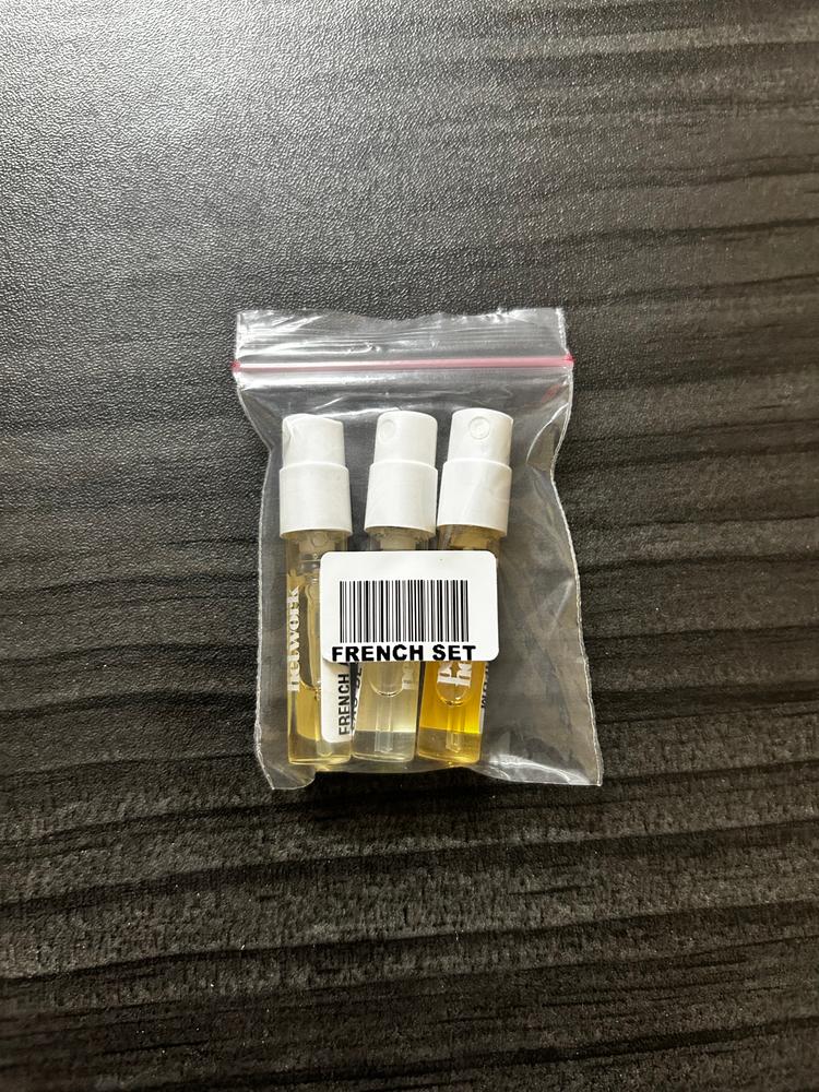 French Avenue Sampling Set( Liquid Brun, Cocoa Morado, Azzure Aoud) 3 x 1ml - Customer Photo From Navjot Singh