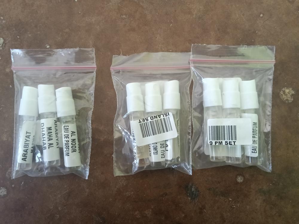 Arabiyat Sampling Set (Marwa, Mahd al Dhahab, Al Noor) 3 x 1ml - Customer Photo From Santosh G