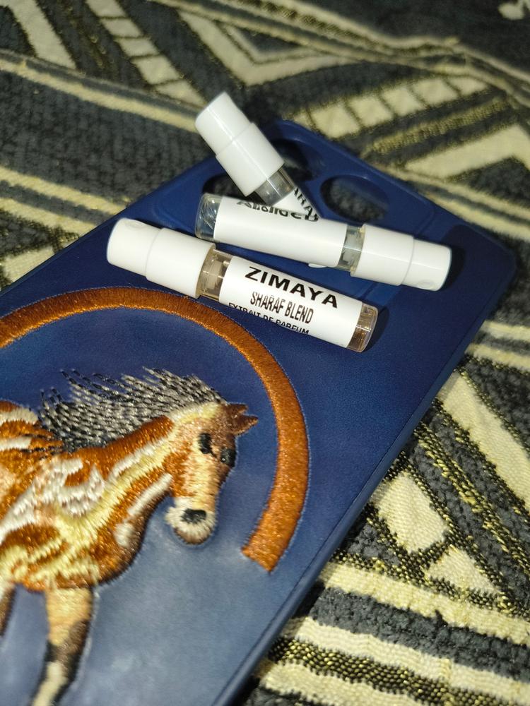 Zimaya Sharaf Sampling Set ( Blend, Club, Divine) 3 x 1ml - Customer Photo From AJ