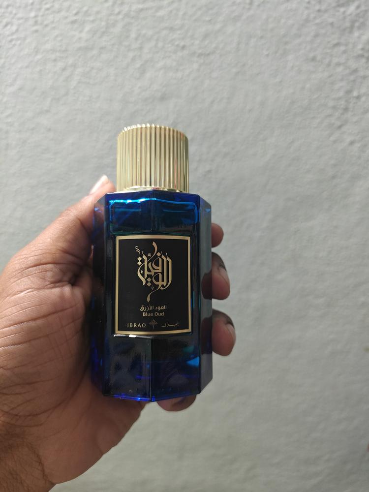 Ibraheem al Qurashi Blue Oud Eau de Parfum for Men - Customer Photo From NILESH K TARTE