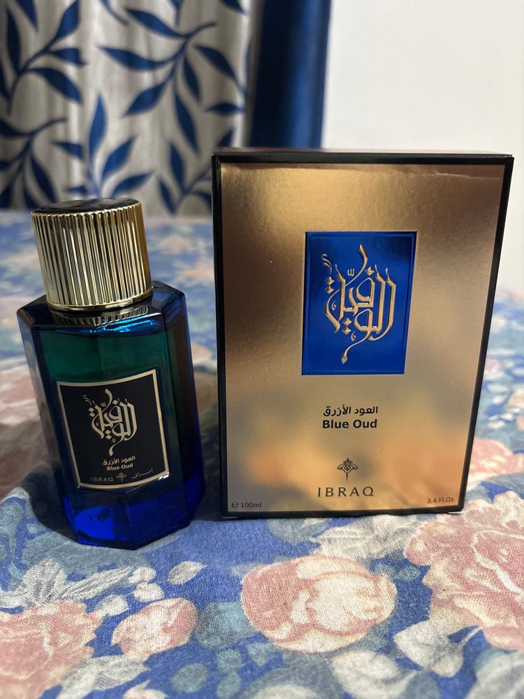 Ibraheem al Qurashi Blue Oud Eau de Parfum for Men - Customer Photo From Abhishek P Nair