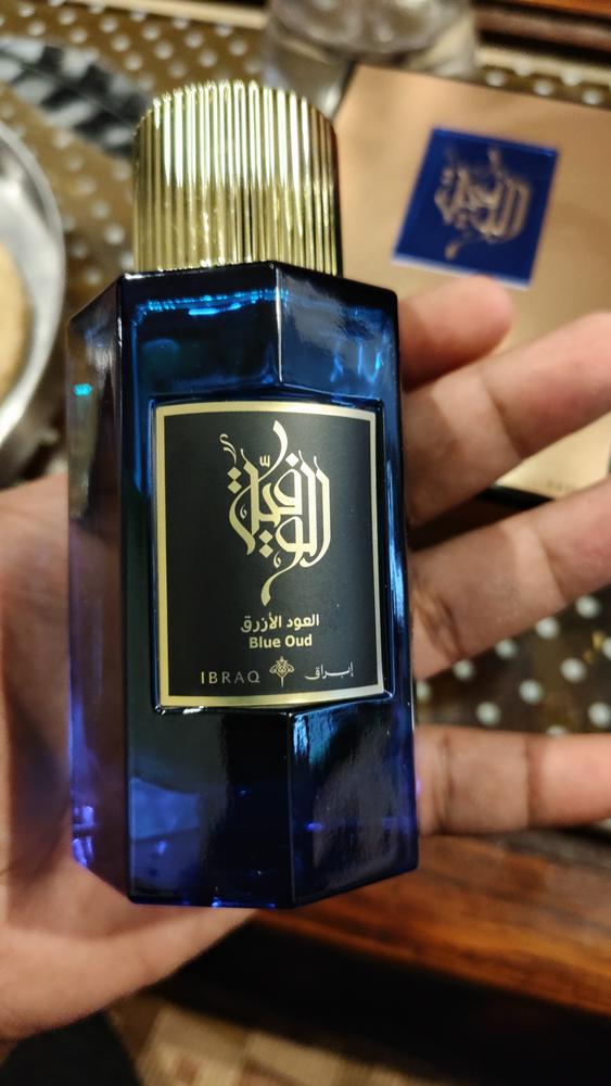 Ibraheem al Qurashi Blue Oud Eau de Parfum for Men - Customer Photo From Junaid Ahmed