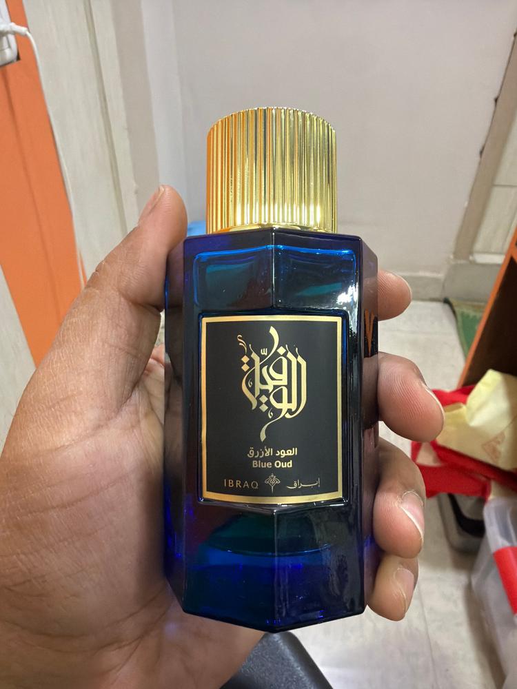 Ibraheem al Qurashi Blue Oud Eau de Parfum for Men - Customer Photo From Vihari Rudrangi