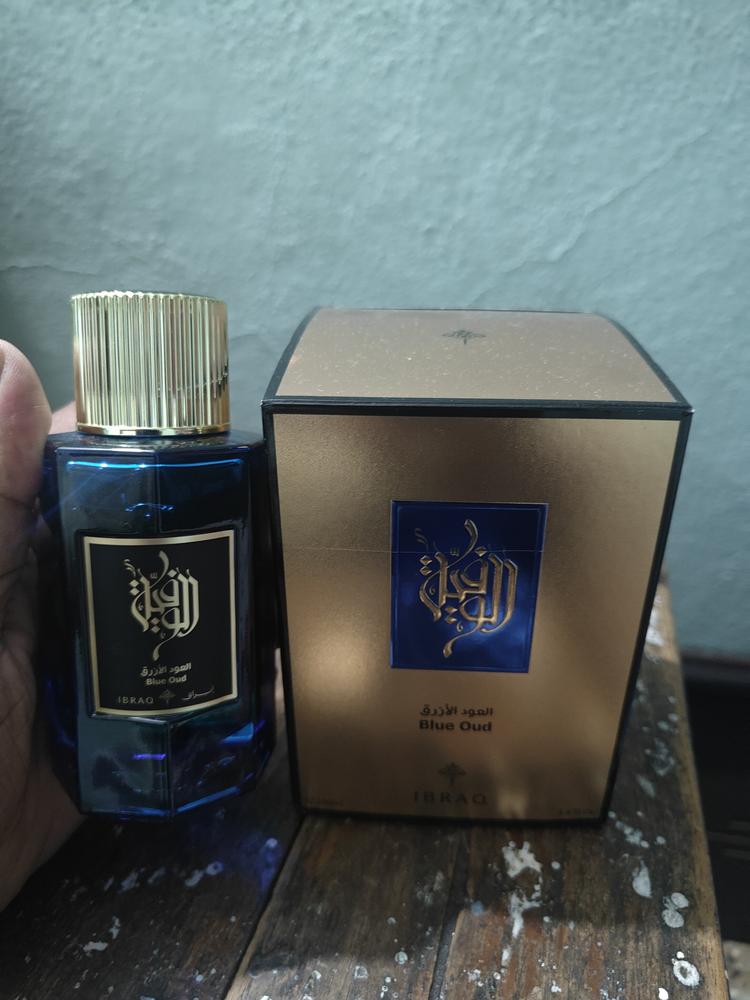 Ibraheem al Qurashi Blue Oud Eau de Parfum for Men - Customer Photo From NILESH K TARTE