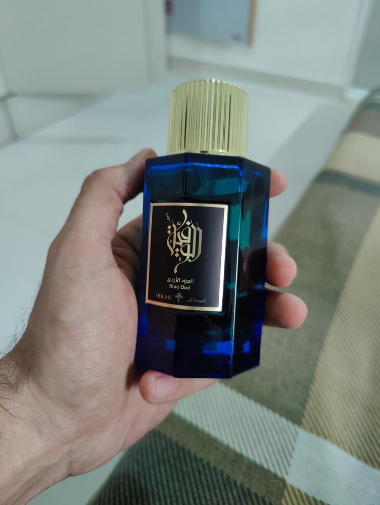 Ibraheem al Qurashi Blue Oud Eau de Parfum for Men - Customer Photo From Pravin