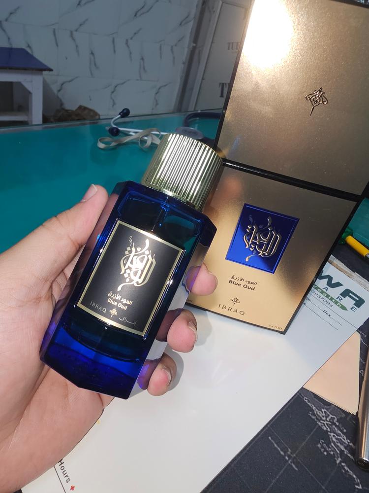 Ibraheem al Qurashi Blue Oud Eau de Parfum for Men - Customer Photo From Adil Baksh