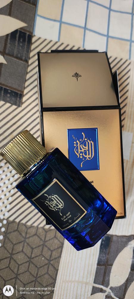 Ibraheem al Qurashi Blue Oud Eau de Parfum for Men - Customer Photo From Zareen Ayat