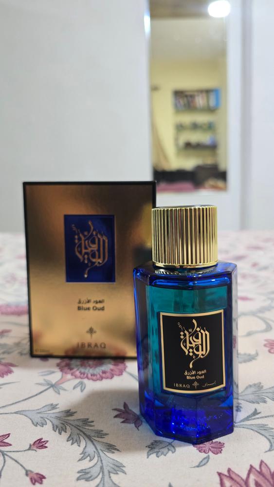 Ibraheem al Qurashi Blue Oud Eau de Parfum for Men - Customer Photo From Adnan Ahmed