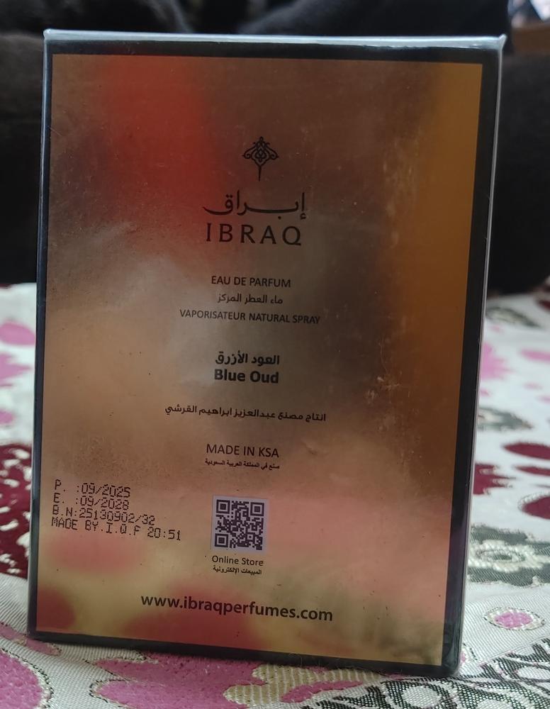 Ibraheem al Qurashi Blue Oud Eau de Parfum for Men - Customer Photo From Rinku Sodhi
