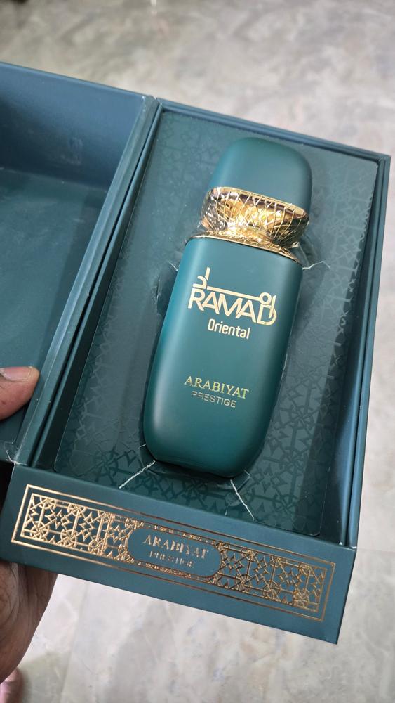 Arabiyat Prestige Ramad Oriental Eau de Parfum for Men - Customer Photo From Shaik sameer