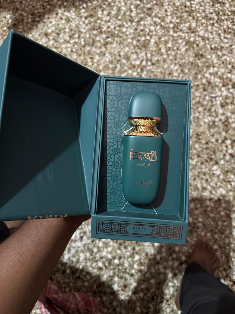 Arabiyat Prestige Ramad Oriental Eau de Parfum for Men - Customer Photo From PRATHAMESH HEPAT