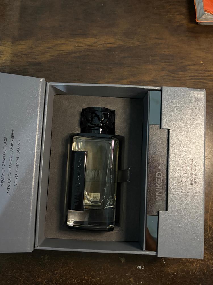 Afnan Lynked Freedom Eau de Parfum for Men - Customer Photo From Aarush