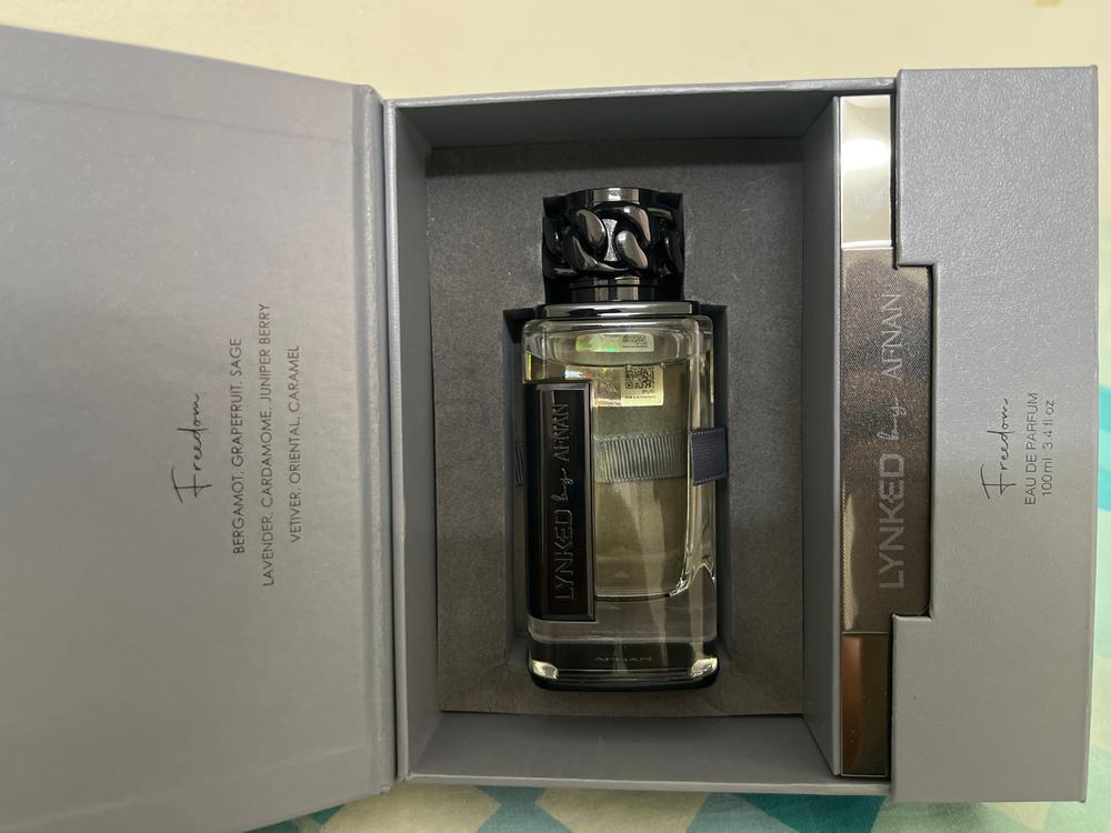 Afnan Lynked Freedom Eau de Parfum for Men - Customer Photo From Ajites Ray