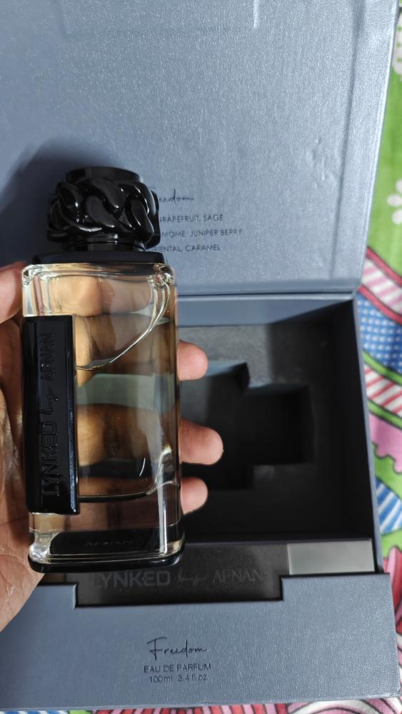 Afnan Lynked Freedom Eau de Parfum for Men - Customer Photo From Karim Baksh