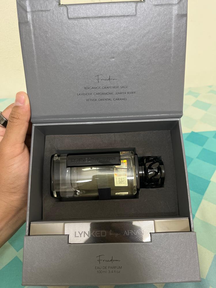 Afnan Lynked Freedom Eau de Parfum for Men - Customer Photo From Ajites Ray