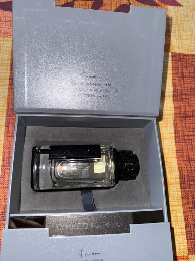 Afnan Lynked Freedom Eau de Parfum for Men - Customer Photo From Bikram singh