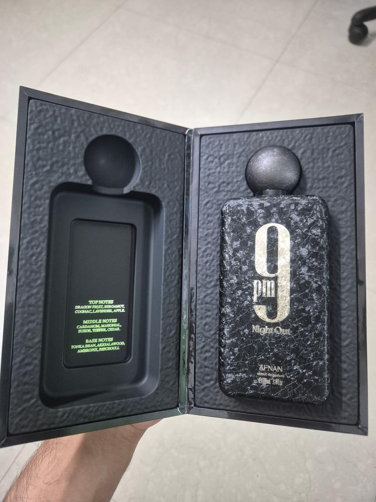 Afnan 9 PM Nightout Extrait de Parfum for Men - Customer Photo From Parth