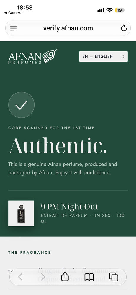 Afnan 9 PM Nightout Extrait de Parfum for Men - Customer Photo From Dishant Singh