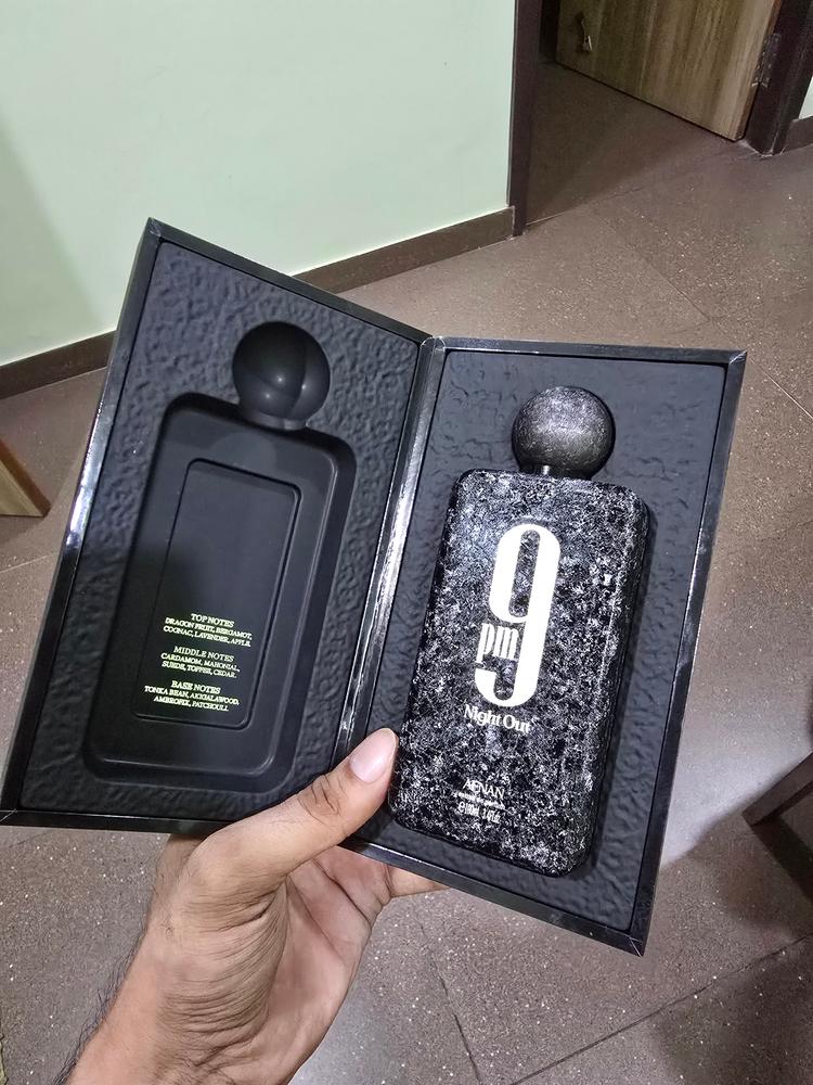 Afnan 9 PM Nightout Extrait de Parfum for Men - Customer Photo From Ribhu Rishi