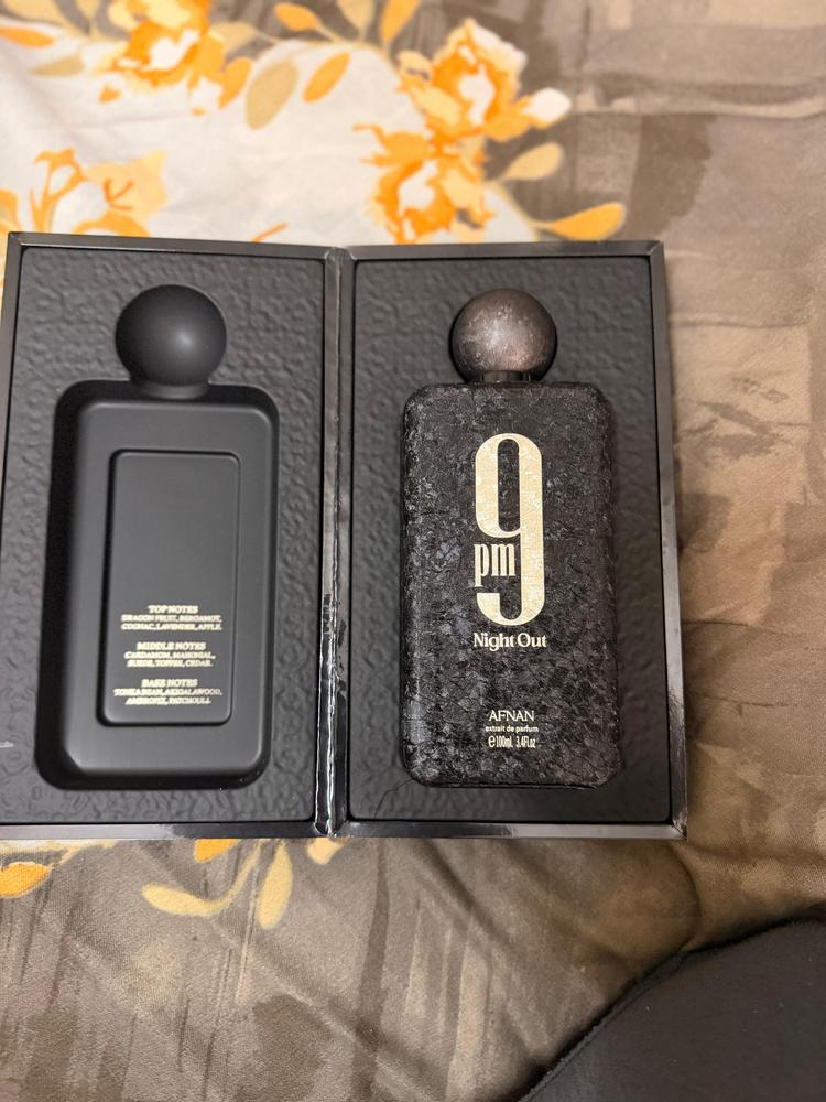 Afnan 9 PM Nightout Eau de Parfum for Men - Customer Photo From Ziyan