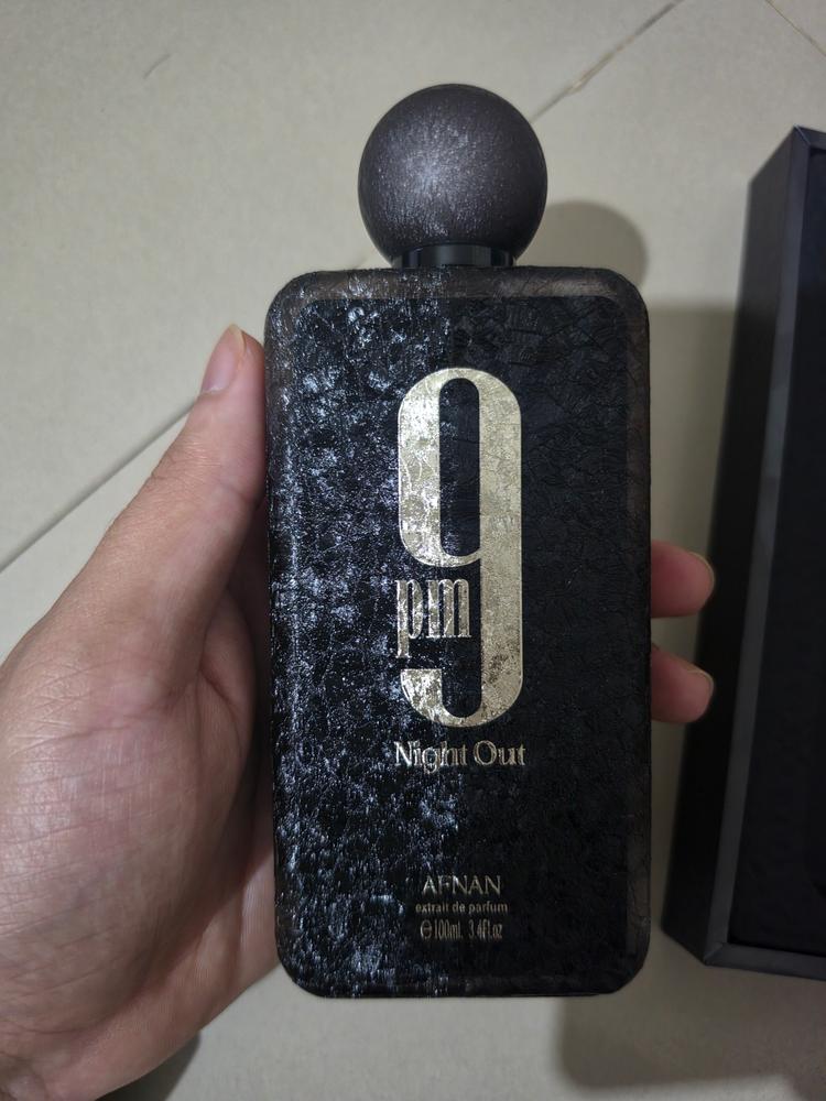 Afnan 9 PM Nightout Extrait de Parfum for Men - Customer Photo From Khushil 