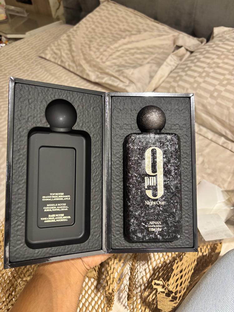 Afnan 9 PM Nightout Extrait de Parfum for Men - Customer Photo From Mit Nisar