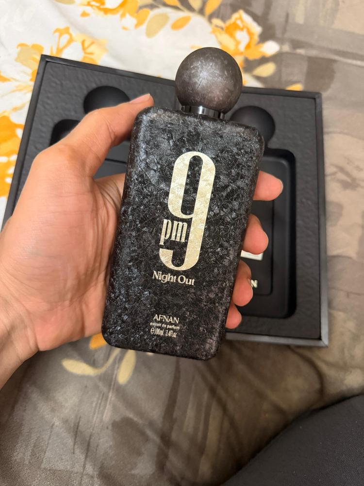 Afnan 9 PM Nightout Eau de Parfum for Men - Customer Photo From Ziyan