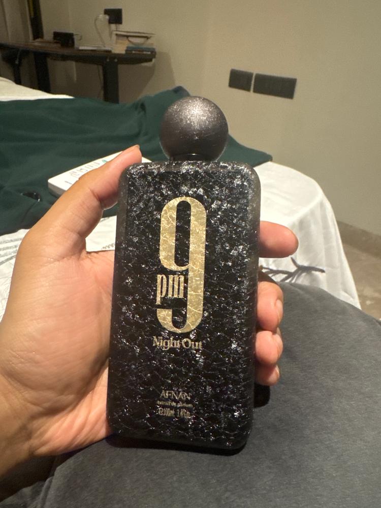 Afnan 9 PM Nightout Extrait de Parfum for Men - Customer Photo From Shwetank Garg