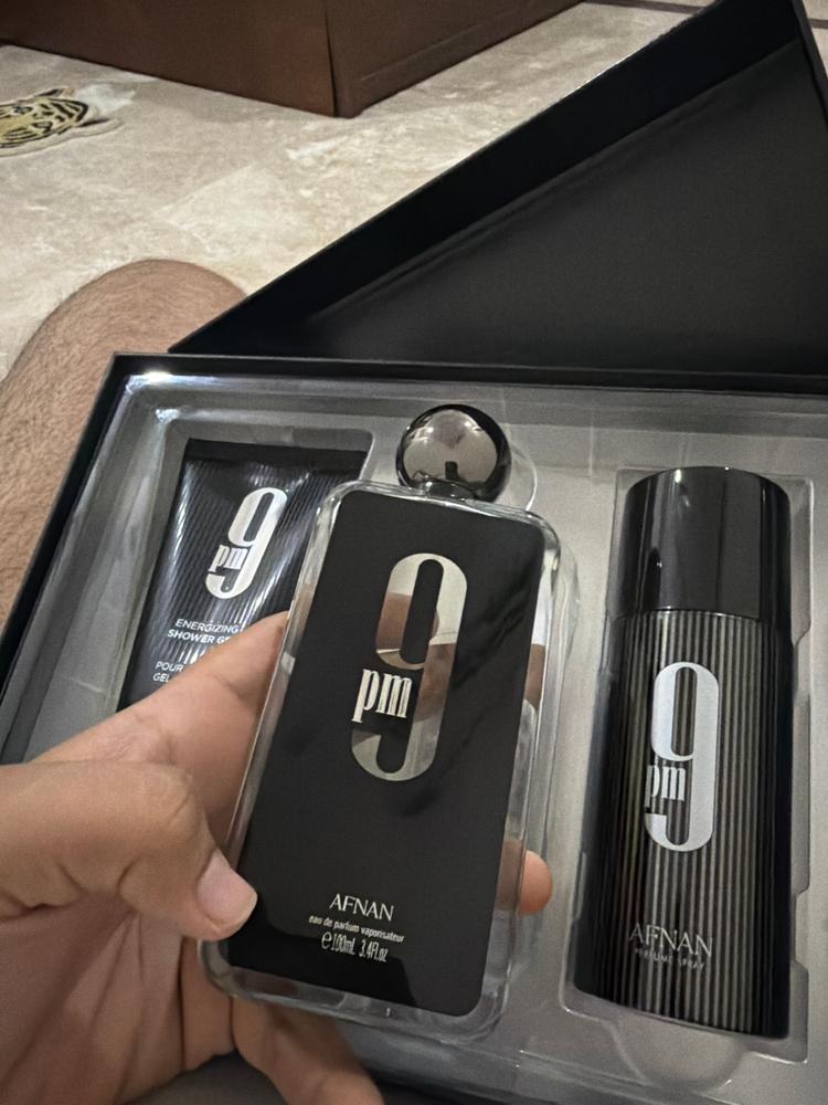 Afnan 9PM Gift Set for Men - Customer Photo From Om Omar