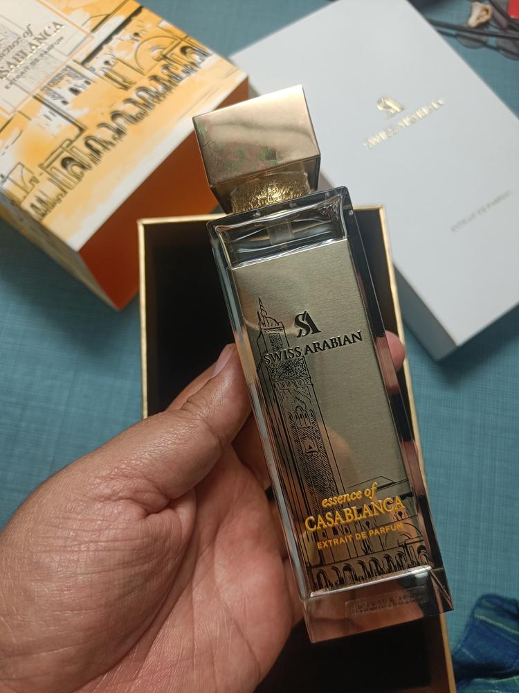 Swiss Arabian Essence of Casablanca Extrait de Parfum - Customer Photo From Jayant 