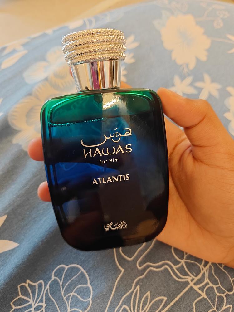 Rasasi Hawas Atlantis Eau de Parfum for Men - Customer Photo From Nikita Kaushik