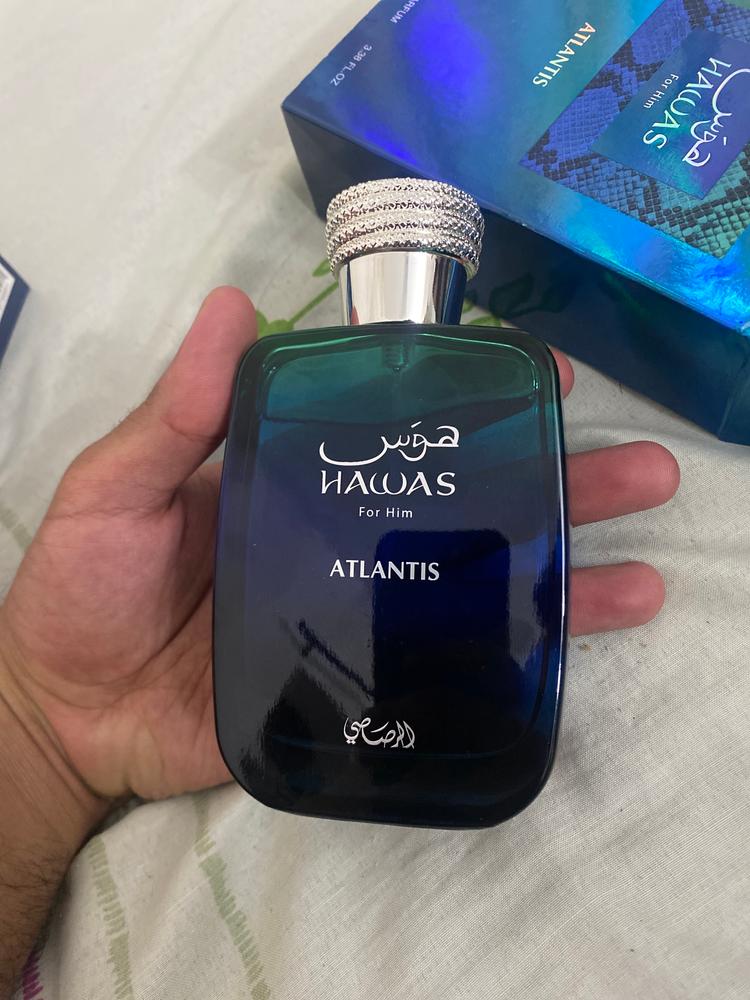 Rasasi Hawas Atlantis Eau de Parfum for Men - Customer Photo From Abdullah