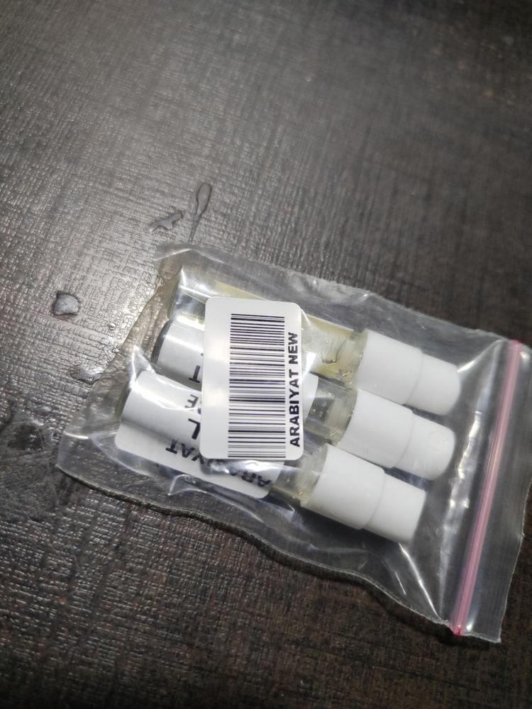 Arabiyat New Sampling Set( Ramad Oriental, Kohl Opulence, Qissat al Najah Kiamichi) 3 x 1ml - Customer Photo From Sainath Habib
