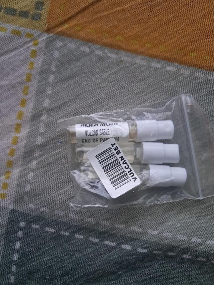 French Avenue Vulcan Sampling Set( Feu, Sable, Baie) 3 x 1ml - Customer Photo From Dipanjan