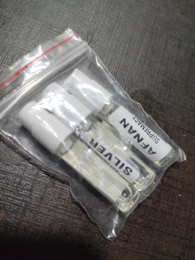 Afnan Supremacy Sampling Set(Not Only Intense, Collector Edition, Silver) 3 x 1ml - Customer Photo From Sainath Habib