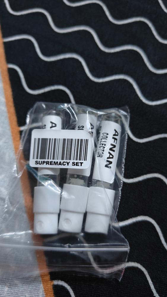 Afnan Supremacy Sampling Set(Not Only Intense, Collector Edition, Silver) 3 x 1ml - Customer Photo From Atharav Verma