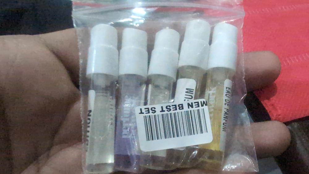 Best of Middle East Sampling Set( Hawas, Liquid Brun, Marwa, Khamrah Qahwa, Collector Edition) 5 x 1ml - Customer Photo From Kanishk Goel
