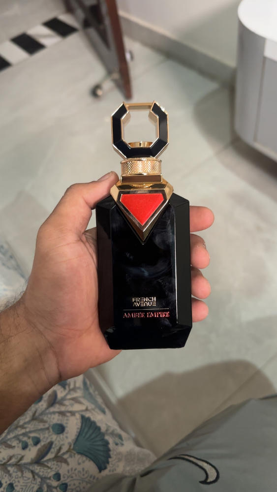 French Avenue Amber Empire Eau de Parfum for Men - Customer Photo From Aman 