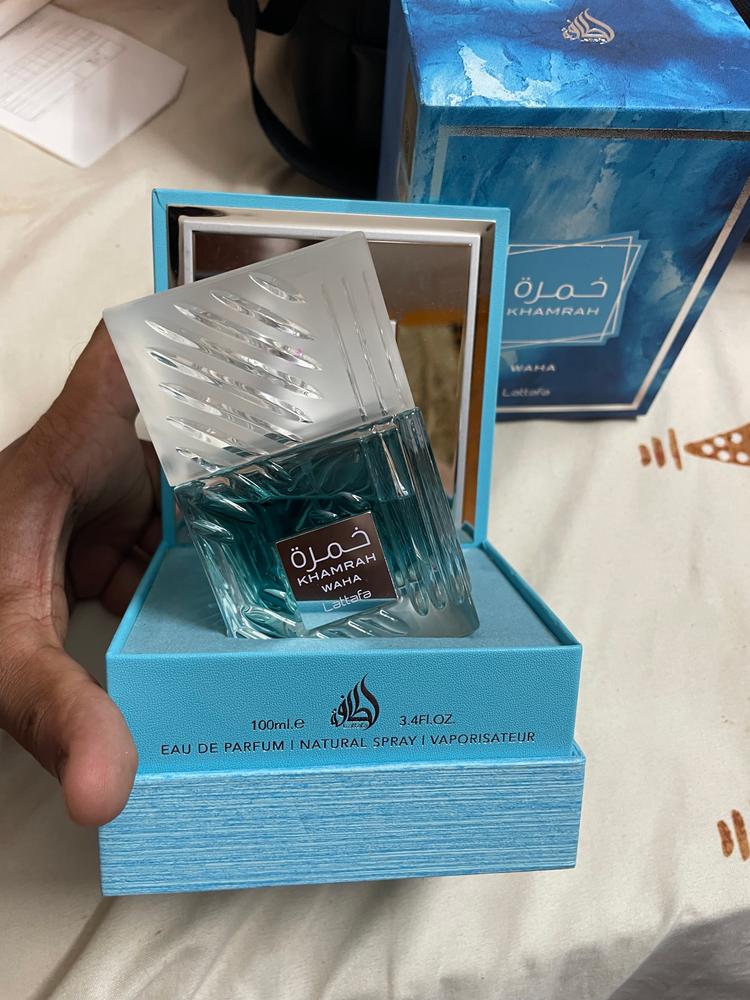 Lattafa Khamrah Waha Eau de Parfum for Men - Customer Photo From Mohamed Saadullah