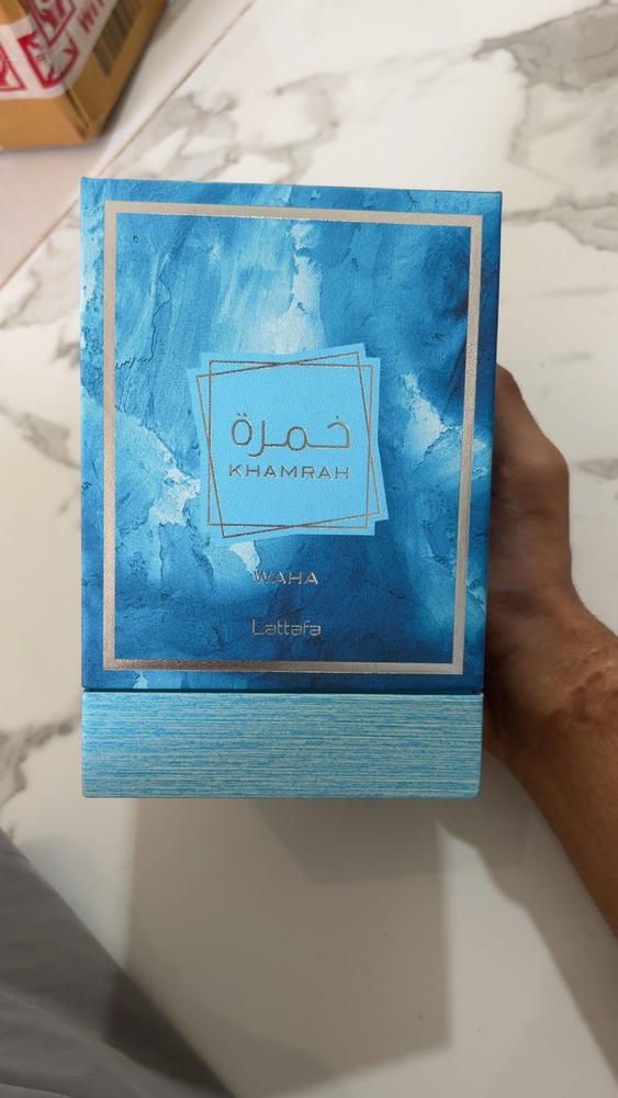 Lattafa Khamrah Waha Eau de Parfum for Men - Customer Photo From Heet Gada