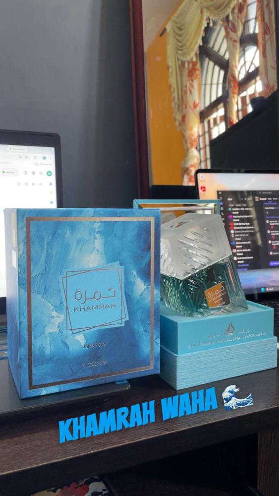 Lattafa Khamrah Waha Eau de Parfum for Men - Customer Photo From Mohamed Saadullah
