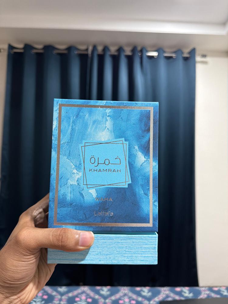 Lattafa Khamrah Waha Eau de Parfum for Men - Customer Photo From Prateek arora