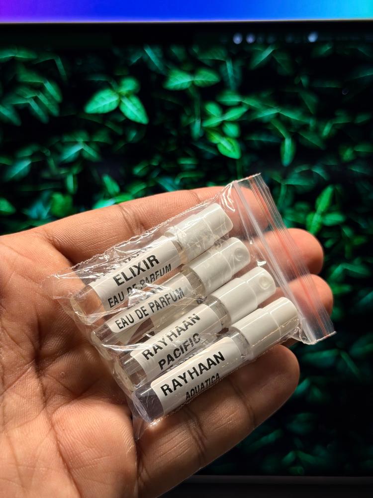 Rayhaan Sampling Set( Elixir, Pacific Aura, Aquatica, Lion) 4 x 1ml - Customer Photo From Abhinav Sharma