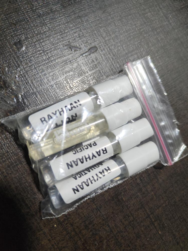 Rayhaan Sampling Set( Elixir, Pacific Aura, Aquatica, Lion) 4 x 1ml - Customer Photo From Sainath Habib