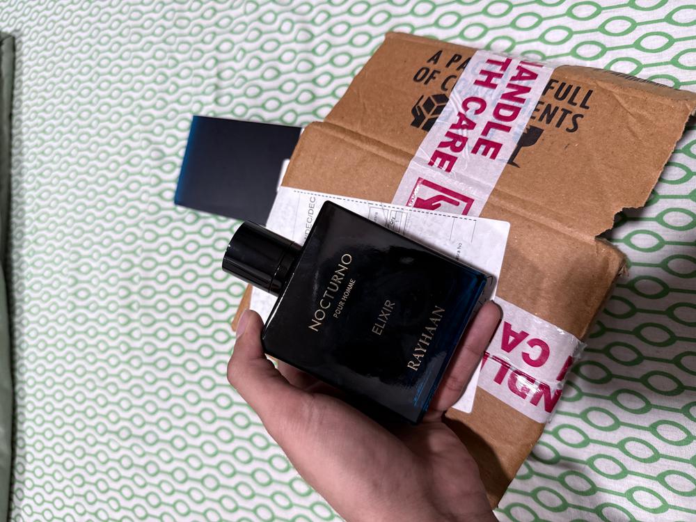 Rayhaan Nocturno Elixir 100ml for Men - Customer Photo From Umar Birya