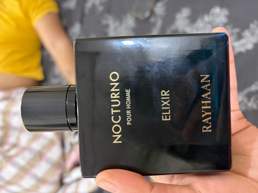Rayhaan Nocturno Elixir 100ml for Men - Customer Photo From Mayank